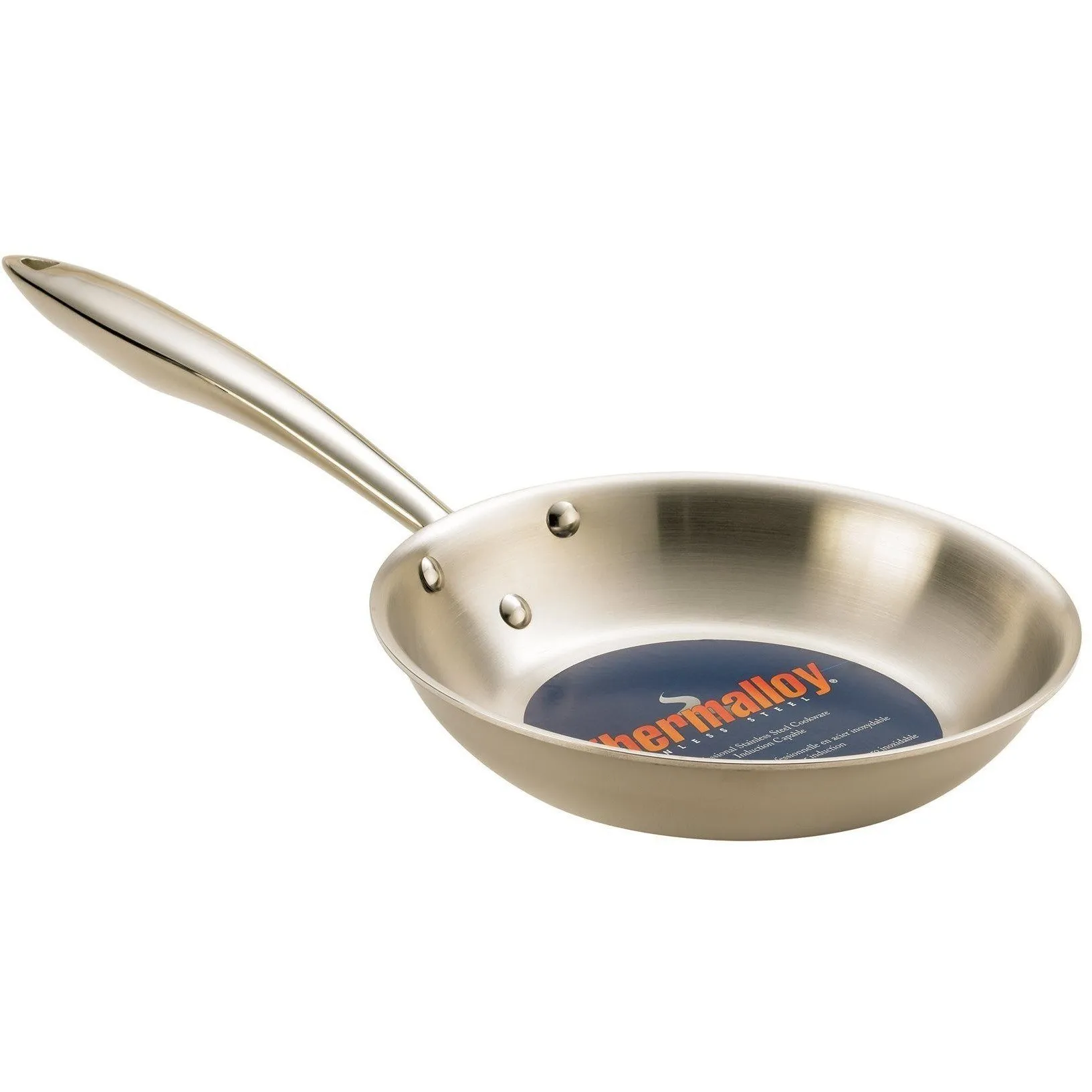 Thermalloy 9.5-inch Stainless Steel Tri-Ply Frying Pan