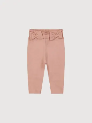 Trousers Bows Dusty Baby Pink | Dirkje