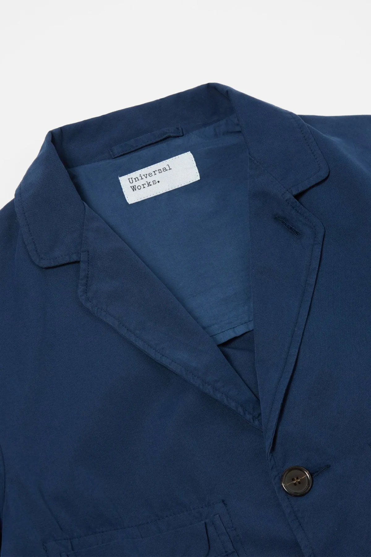 Universal Works - Five Pocket Jacket In Navy Summer Canvas