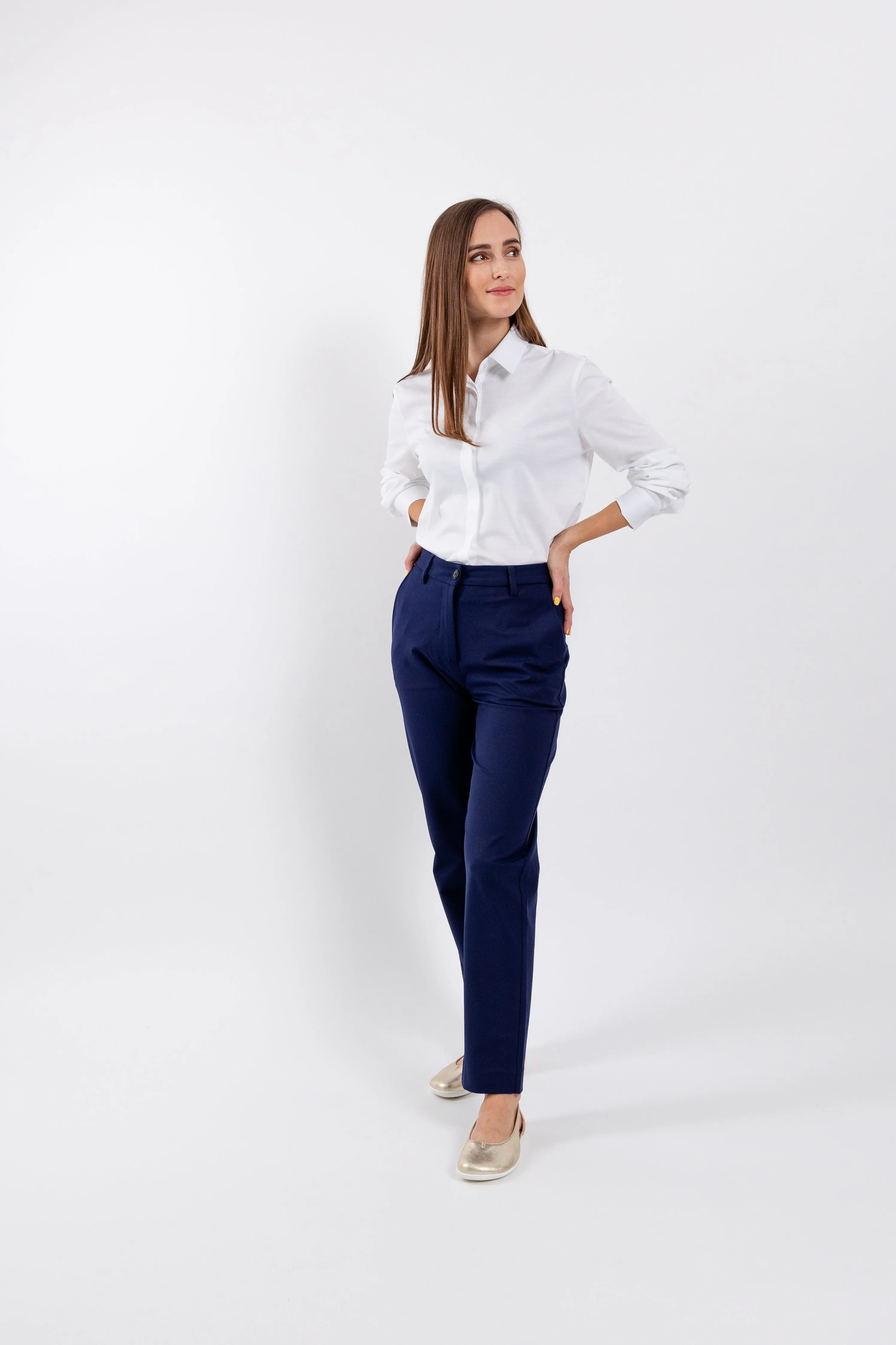 Women's Pants Be Lenka Essentials - Navy